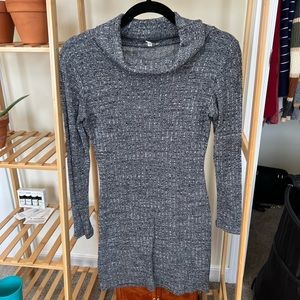 Gray Sweater Dress